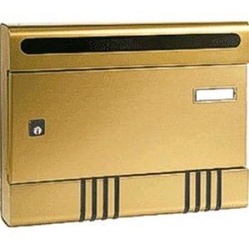 Cassetta Postale Alubox SIR componibile 29x36,5x7 cm in Alluminio colore Bronzo