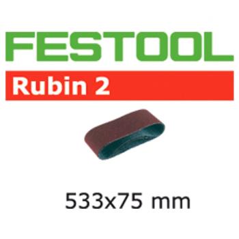 Festool Nastro abrasivo L 533 X 75 - P 80 RU 2 / 10