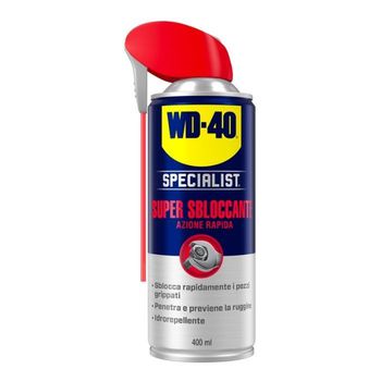 WD-40 Specialist Super sbloccante rapido spray, 400 ml, colore Trasparente