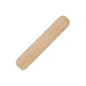 Tassello in legno di faggio zigrinato, dimensione Ø 6 x 20 mm