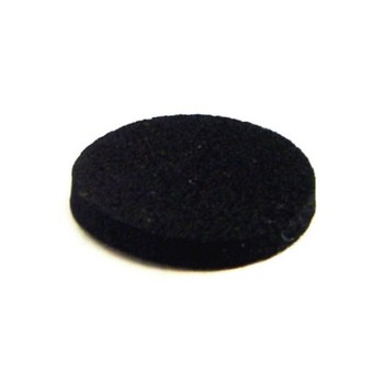 Confezione 6 feltrini adesivi antiscivolo Mussit Italfeltri, spessore 2,5 mm, diametro 28 mm, colore Nero