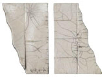 Bosetti e Marella maniglia interasse 128 mm craquele