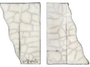 Bosetti e Marella maniglia interasse 128 mm raku nudo
