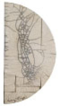Bosetti e Marella maniglia interasse 128 mm craquele