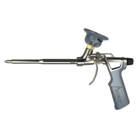 Pistola professionale Soudal per schiuma poliuretanica Flexifoam X-Tra, sistema Click-e-Fix per bombola