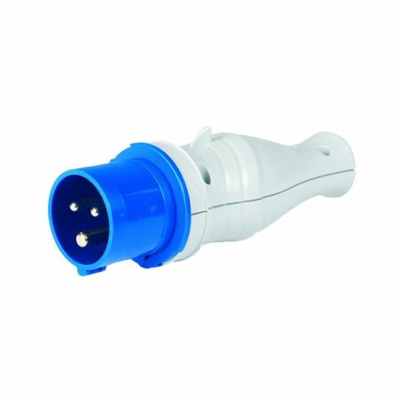 Adattatore industriale Plug Shell Rosi 1820 per spina Schuko pressofusa, versione senza terra IP44, 2 poli