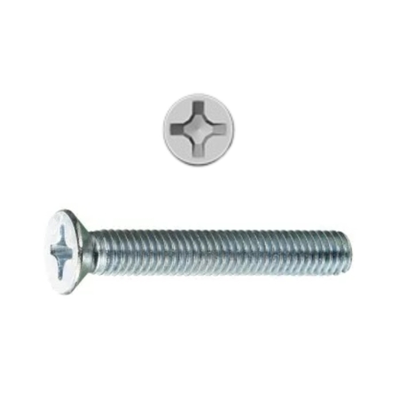 Vite metrica TPS Sacar Due per metallo, impronta croce PH 2, dimensioni M5x20 mm, Acciaio finitura Zincato