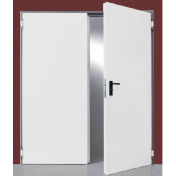 Porta tagliafuoco REI 120 Univer UN2211 Ninz per muratura, 2 anta, dimensioni 1200(800+400)x2150 mm, finitura Bianco