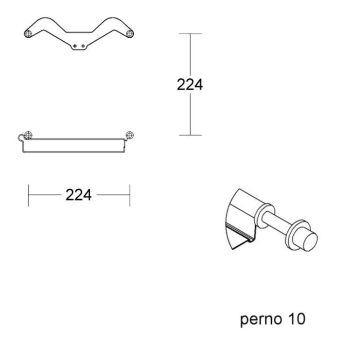 Tecnoinox Inoxmatic scolapiatti per pensile (cucine - accessori)