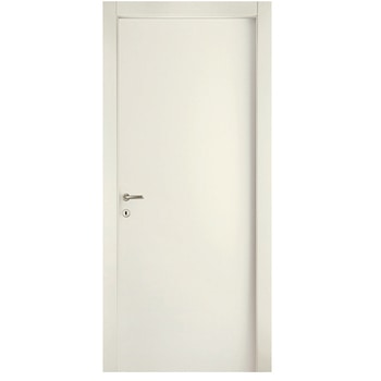 Pannello in laminato per porta scorrevole quadra idoor, dimensione 700x2100  mm, finitura bianco